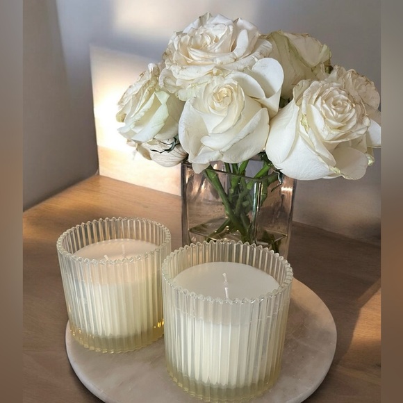 Lavender Cedarwood Double Wick Scented Candles - Picture 1 of 2